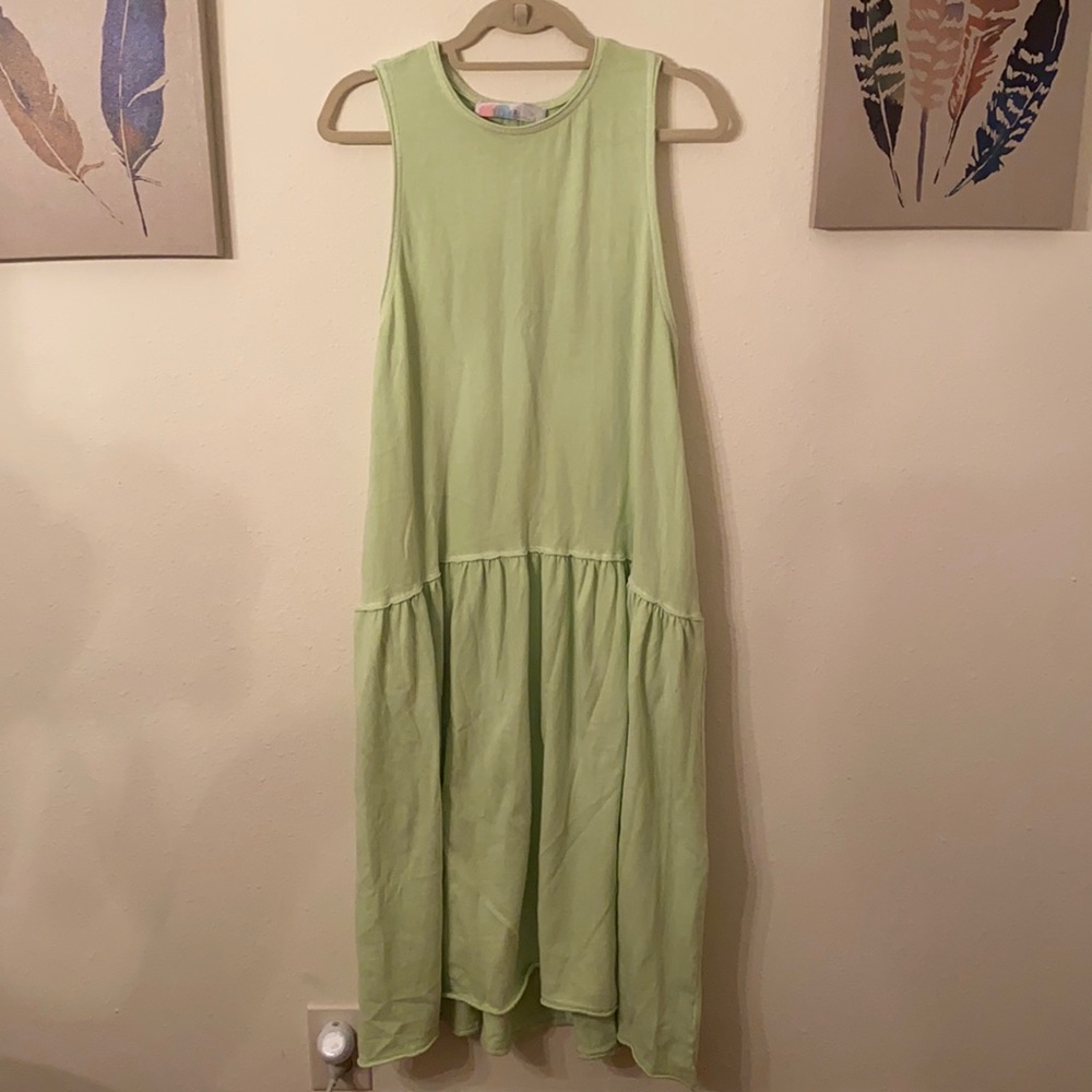 XS Free People FP Beach Lime Green Dress